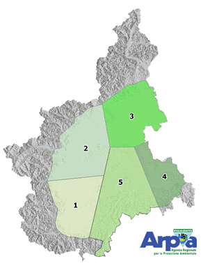Suddivisione zone