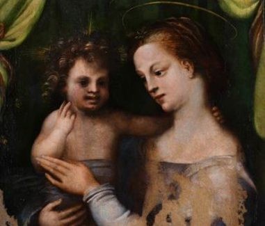 La Madonna con il Bambino Gesù 