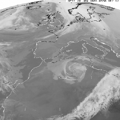 Immagine dal satellite