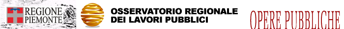 Regione Piemonte - Opere Pubbliche