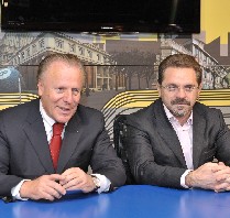 da sx Ferruccio Dardanello e Massimo Giordano