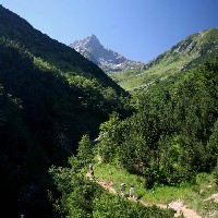 verso il lago del Frisson, nel parco naturale Alpi Marittime
