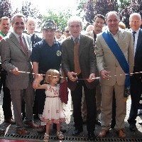 L'assessore Ricca taglia il nastro e inaugura il presidio di Vercelli