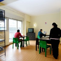 Interno della residenza universitaria Cercenasco di Torino