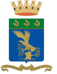 Lo stemma araldico del Corpo forestale dello Stato