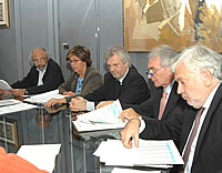 La Giunta regionale durante la riunione del 6 ottobre