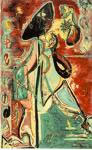 Jackson Pollock, The Moon Woman