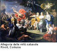Allegoria delle virtù sabaude - Rivoli, Comune