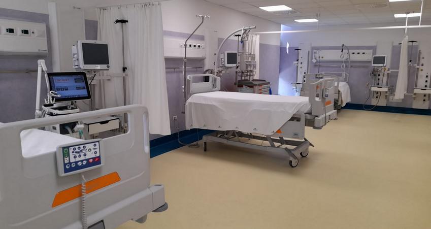 La nuova terapia intensiva di Ivrea