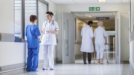 Personale sanitario in ospedale