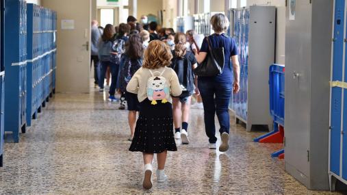 Studenti a scuola