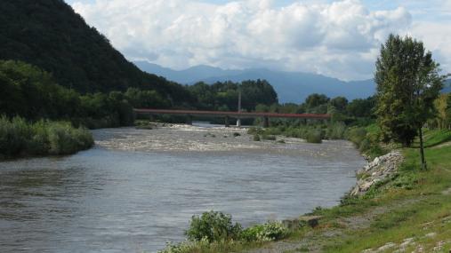 Il fiume Sesia