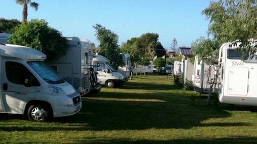Camper in sosta