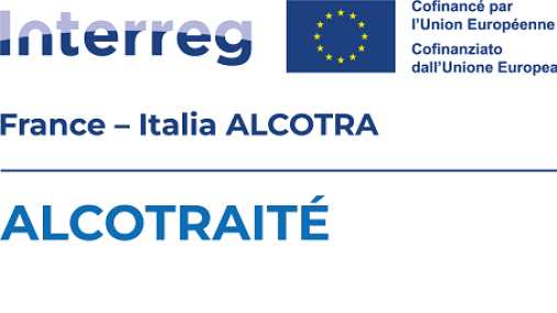 Logo del progetto Interreg Francia-Italia "Alcotraité"