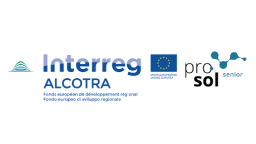 Logo progetto Senior, PITEM PRO-SOL, Programma Interreg Francia-Italia ALCOTRA 2014-2020