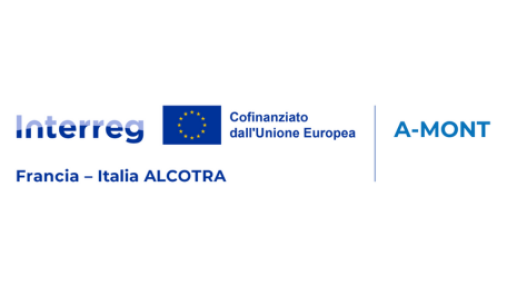 Logo progetto A-MONT-programma Alcotra 2021-2027