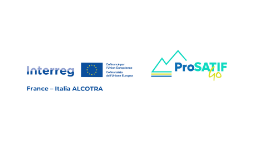 Logo progetto "ProSATIF-Go" - programma Interreg Francia-Italia ALCOTRA