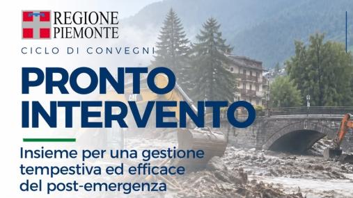pronto intervento, ciclo di incontri 
