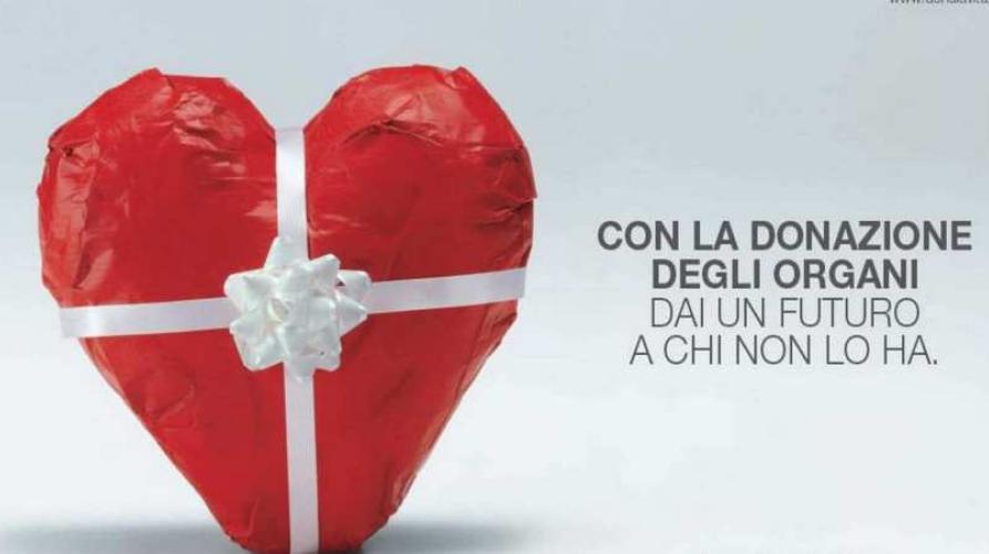 Il logo della donazione di organi 
