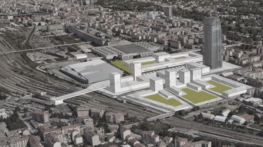 Parco della Salute e della Scienza di Torino Il rendering del Parco della Salute e della Scienza di Torino
