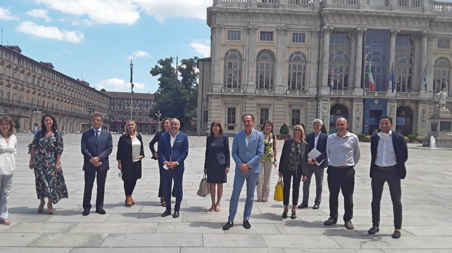 Cirio, Carosso e Poggio con i presidenti dei Consorzi turistici 