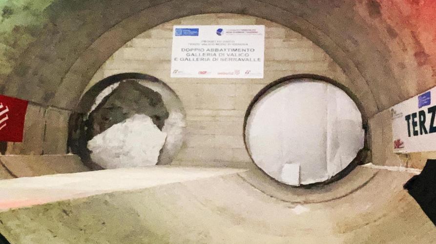I diaframmi abbattuti (foto Ansa)