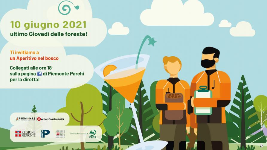 Locandina Aperitivo nel bosco 