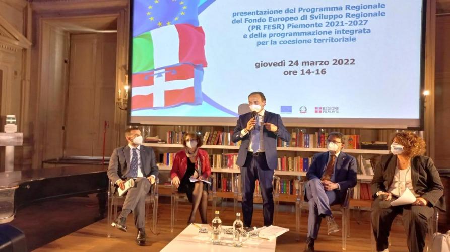 L'intervento di Cirio 