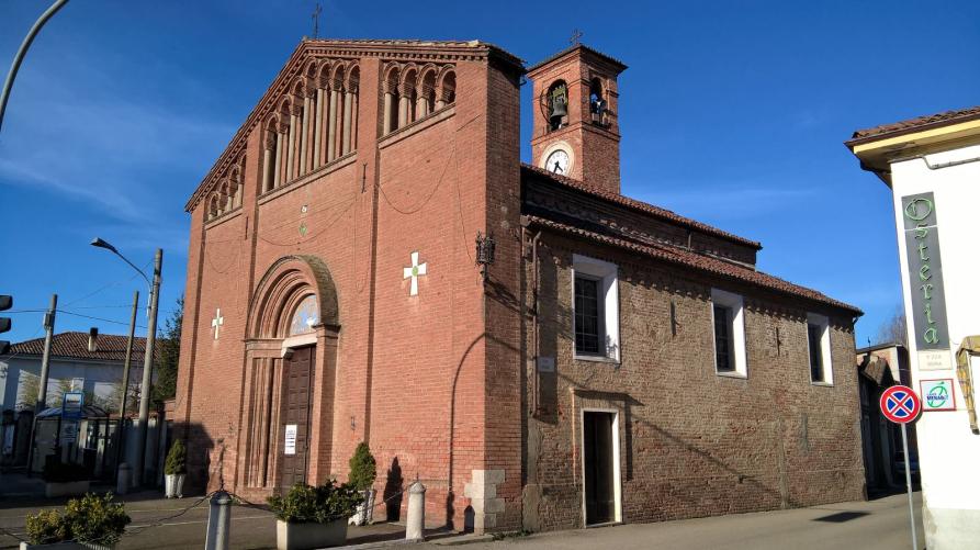 Borgoratto Alessandrino (AL). Chiesa Parrocchiale.