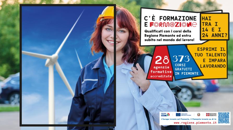 Soggetto campagna IeFP - ragazza