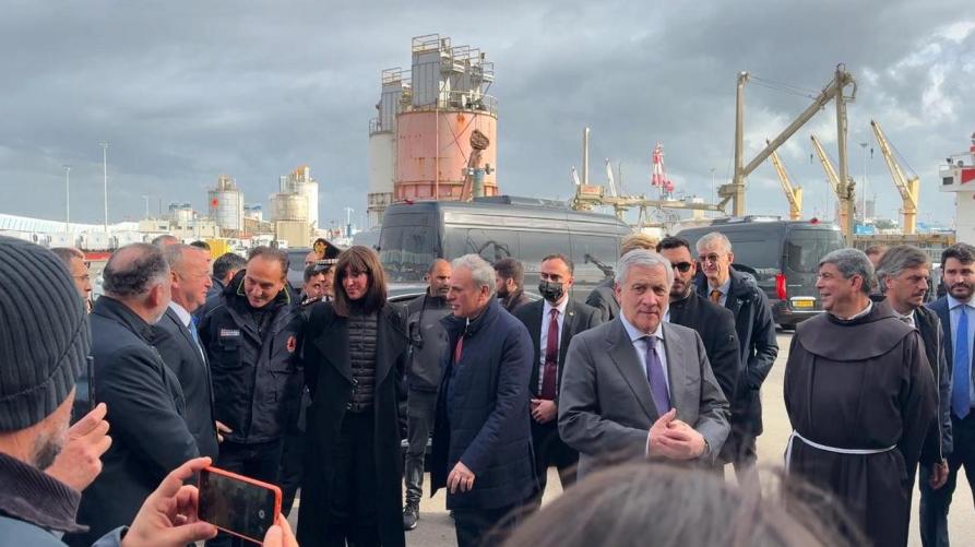 il ministro Tjani, il presidente Cirio e gli altri partecipanti alla missione