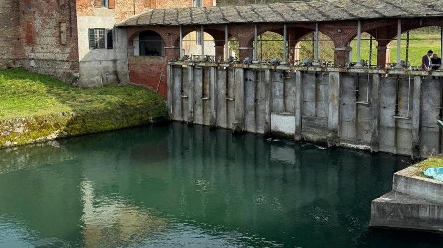 La diga di Mazzè 