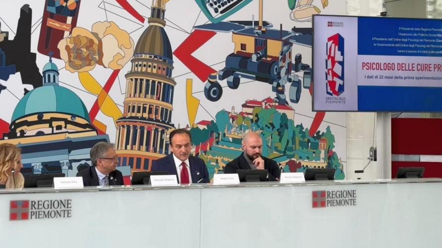 Il tavolo dei relatori