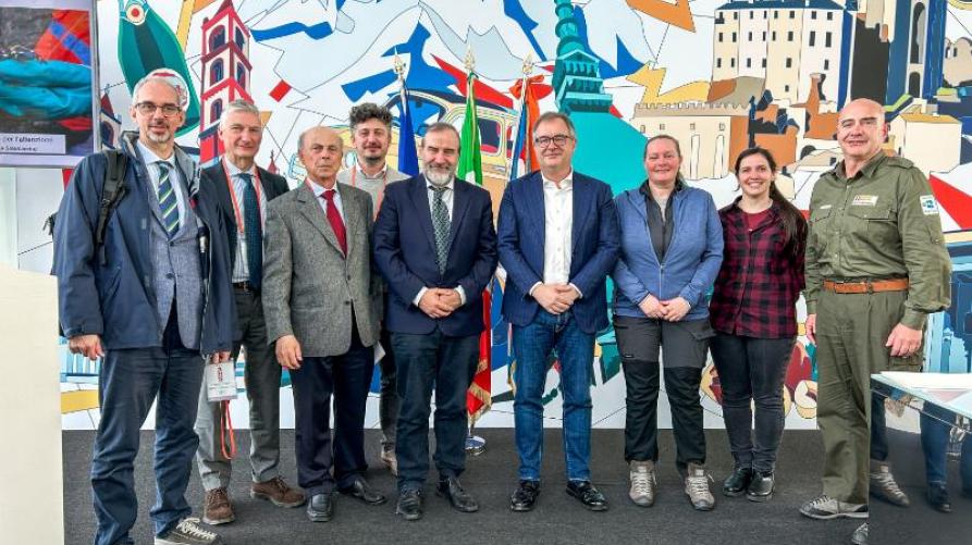 L'assessore Gallo con i relatori del convegno 
