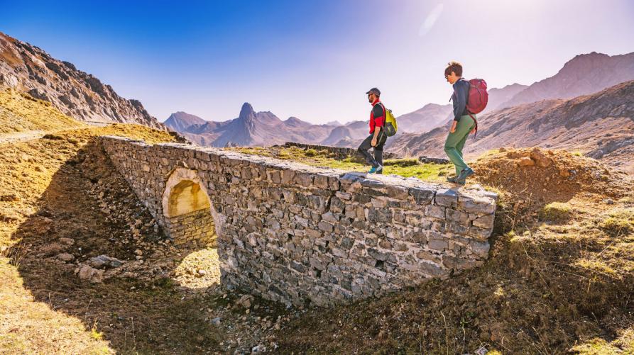 Escursionisti al Colle della Gardetta 