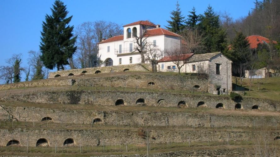Terrazzamenti montani storici in Piemonte 
