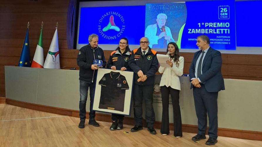 La consegna del Premio 