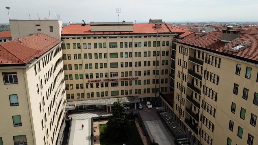 L'attuale ospedale di Cuneo 