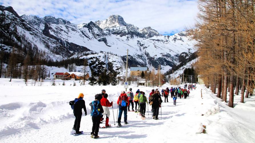 Sci di fondo al Pian della Mussa 