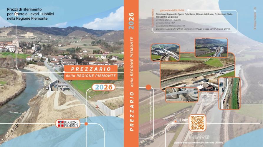 Copertina Prezzario 2026 