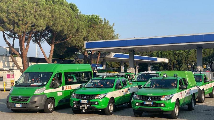 La partenza della Colonna 