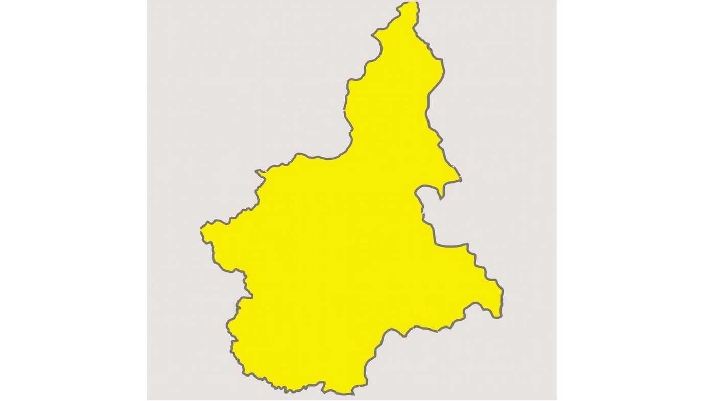 Il Piemonte E Zona Gialla Regione Piemonte Piemonteinforma Regione Piemonte
