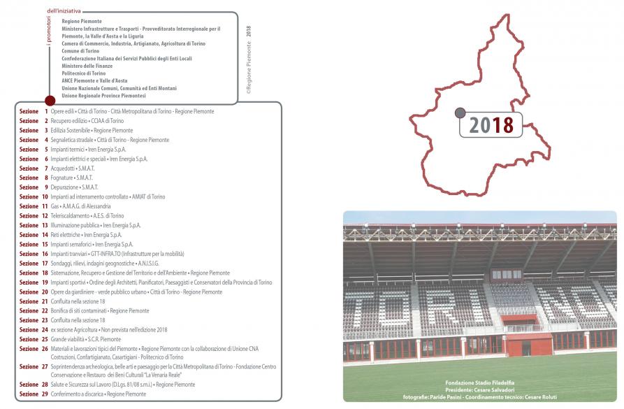 copertina Prezzario Regione Piemonte 2018 - Interno Stadio Filadelpia 