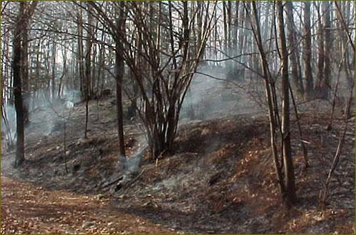 incendio sotterraneo 