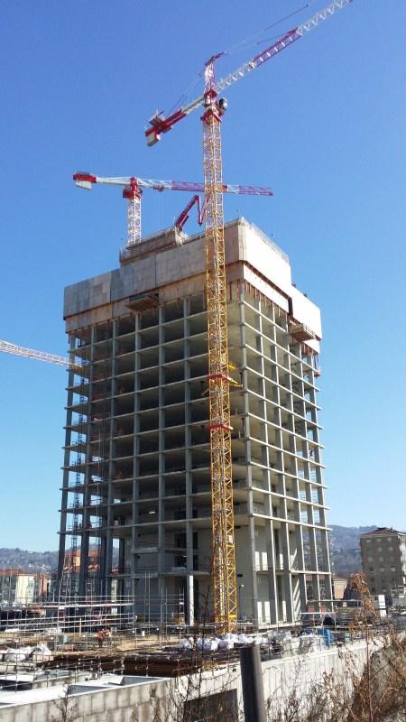 Sede Unica - Lavori sulla torre, castello e corpo centrale, anno 2014 