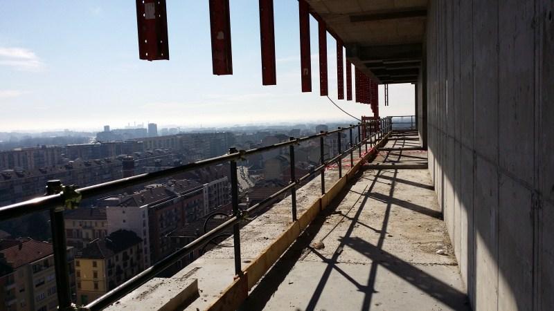 Sede Unica - Lavori sulla torre, anno 2014, interni