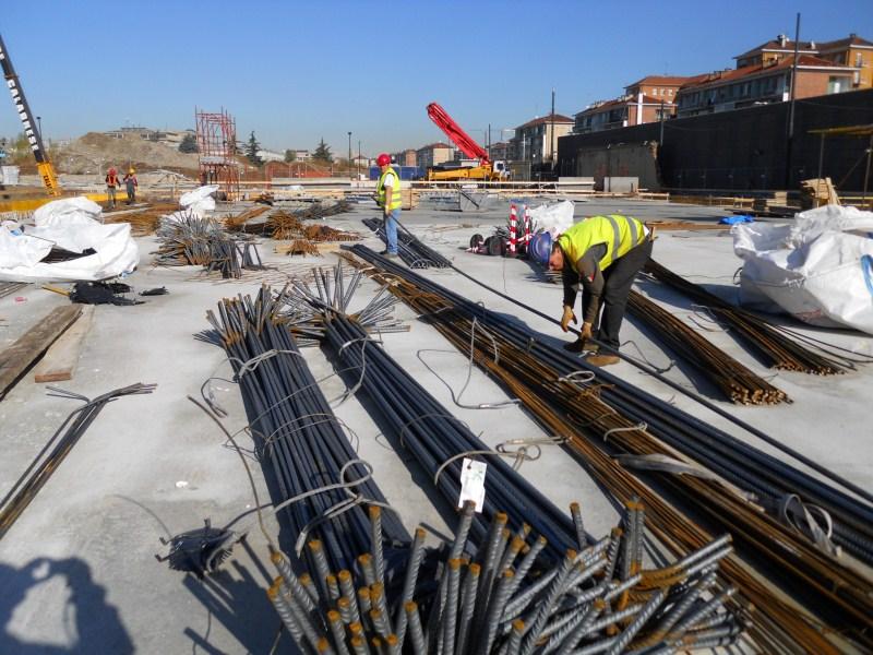 Sede Unica - panoramica del cantiere a novembre 2012