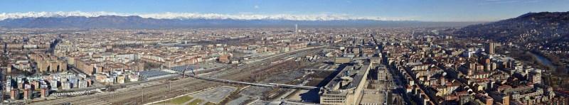 Sede Unica - Panorama dalla torre, anno 2014