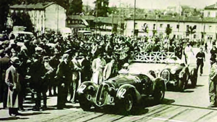 ACI_La partenza della Sassi-Superga del 1938 