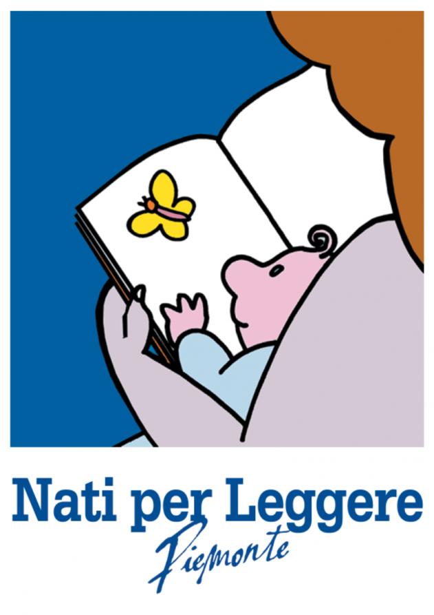 Logo del progetto regionale Nati per Leggere Piemonte 